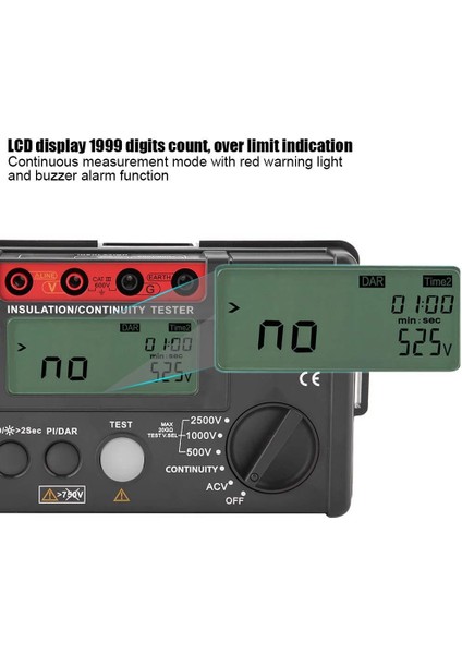 UT502A Dijital Izolasyon Direnci Test Cihazı indirimleri