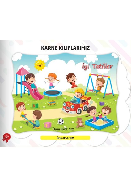 Ata Yayıncılık Karne Kabı Kılıfı Ürün Kodu:132 (10'lu)