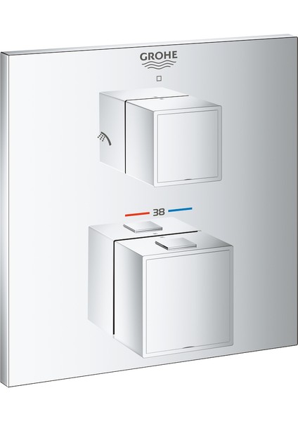Grohtherm Cube Termostatik Banyo/duş Bataryası 24154000
