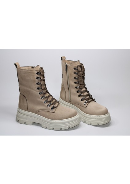 Ortopedik Taban Kancalı Fermuarlı Kadın Postal Bot