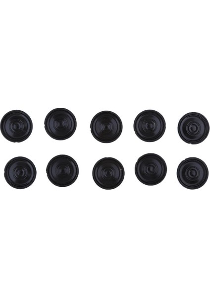 10X 28MM Yuvarlak Mıknatıs Elektronik Ses Hoparlör Trompet 1 W 8ohm (Yurt Dışından)