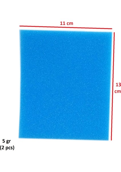 Philips Uyumlu Fc 8475 8632 9323 9540 Powerpro Compact Active Elektrikli Süpürge Sünger Filtre 2 Pcs modelleri