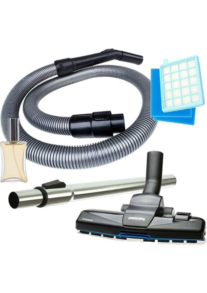 Philips Uyumlu Fc 8475 8477 9323 9542 Powerpro Süpürge Boru Compact Emici Filtre Hortum Seti