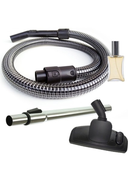 Philips Uyumlu Fc 8475 8477 8671 9323 Süpürge Teleskopik Boru Emici Başlık Çelik Telli Hortum Seti