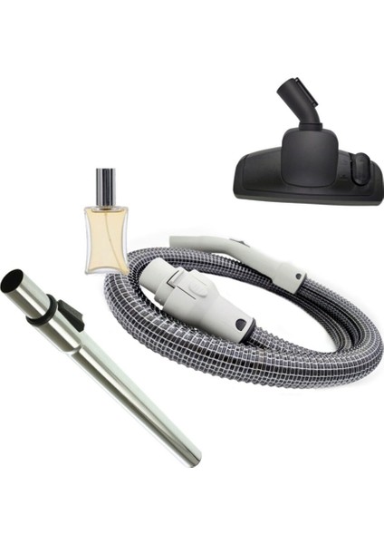 Arçelik Uyumlu S 6400 Orbital 6400 Eco 6805 6810 Y 6820 6840 Süpürge Boru Emici Telli Hortum Seti