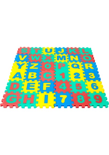 Polimat Harf ve Rakam Puzzle 36 Parça