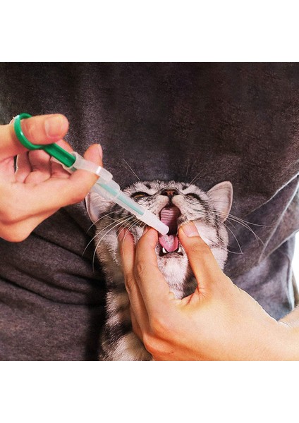 Kedi Hap Yutturma Enjektörü 2'li Set