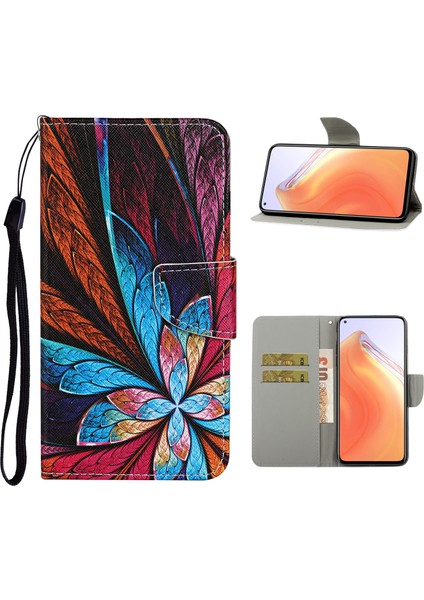 EX Beauty Xiaomi Mi 10T Pro 5g / Mı 10T 5g / Redmi K30S Için Pu Deri Cüzdan Standı Telefon Kılıfı (Yurt Dışından)