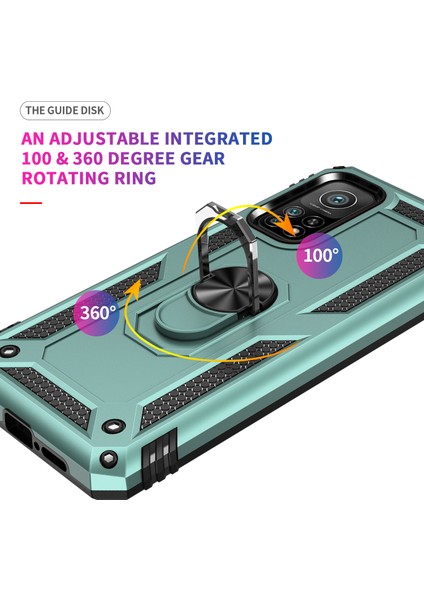 EX Beauty Xiaomi Mi 10 T Pro 5g Için / Mi 10 T 5g / Redmi K30S Için Pc + Tpu Telefon Kılıfı (Yurt Dışından) fiyatları