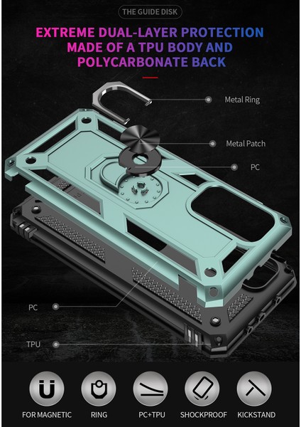 EX Beauty Xiaomi Mi 10 T Pro 5g Için / Mi 10 T 5g / Redmi K30S Için Pc + Tpu Telefon Kılıfı (Yurt Dışından) indirimleri
