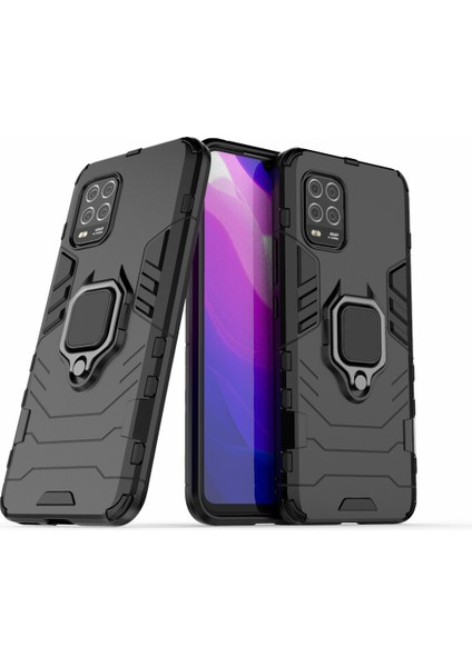 EX Beauty Xiaomi Mi 10 Lite Için Dayanıklı Halka Tutuculu Tpu Telefon Kılıfı (Yurt Dışından)