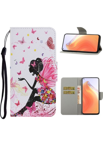 EX Beauty Xiaomi Mi 10T Pro 5g / Mı 10T 5g / Redmi K30S Için Pu Deri Cüzdan Standı Telefon Kılıfı (Yurt Dışından)