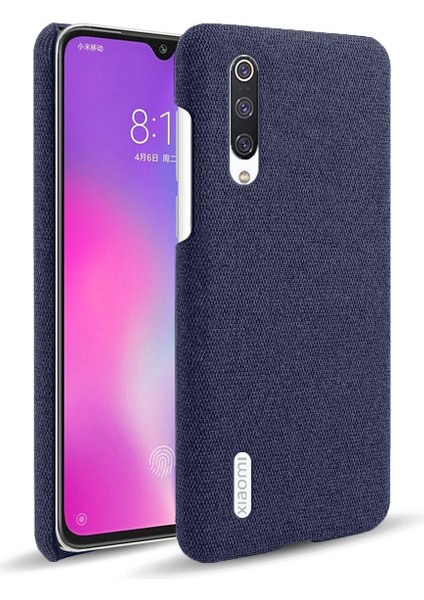 Pc + Bez Xiaomi Mi Cc9 / Mi 9 Lite / Mi Cc9 Meitu Için Koruyucu Telefon Kılıfı - Mavi (Yurt Dışından)