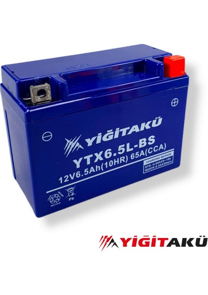 Yiğit Akü 12 Volt 6.5 Amper Ytx6.5l-Bs Cg Modeli ŞUBAT/2021