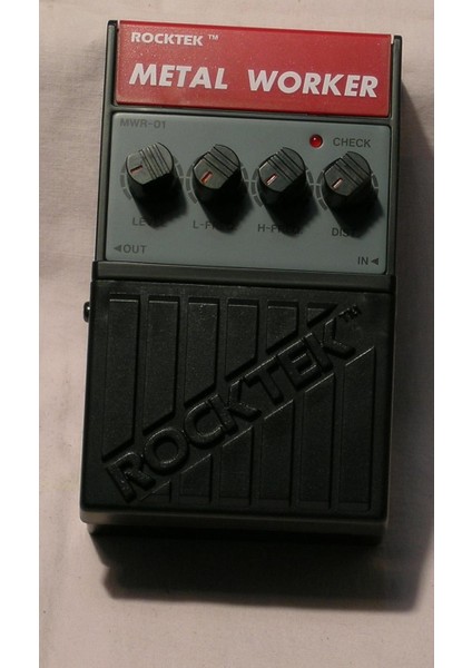Rocktek Mwr-01 Metal Worker Distortion Pedalı