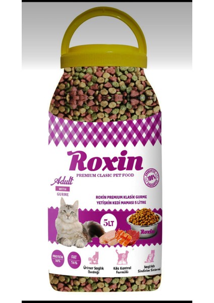 Premium Klasik Gurme Yetişkin Kedi Maması 5 Litre