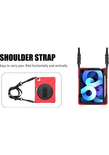 iPad Pro 11-Inch (2021) Için Tablet Kılıfı - Kırmızı (Yurt Dışından) modelleri