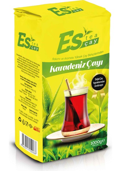 Es Tea Çay Es Tea Karadeniz Çay 1000 gr