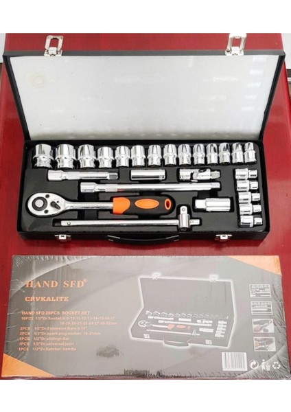 Lokma Takımı Seti 1/2 26 Parça 6 Köşe