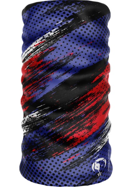 Dijital Desing Blue Extreme Slaemless Sporcu Mavi Boyunluk Bandana Balaclava