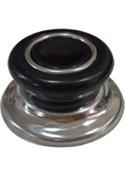 Siyah Tüm Tencere Tava Kapaklarına Uygun Bagalit Tepe Cam Tencere Kapağı Kulpu