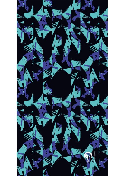 Dijital Desing Blue Extreme Slaemless Sporcu Mavi Boyunluk Bandana Balaclava fiyatları