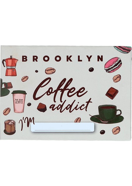 Brooklyn Coffee Addict 6'Lı Far Paleti  Göz Farı