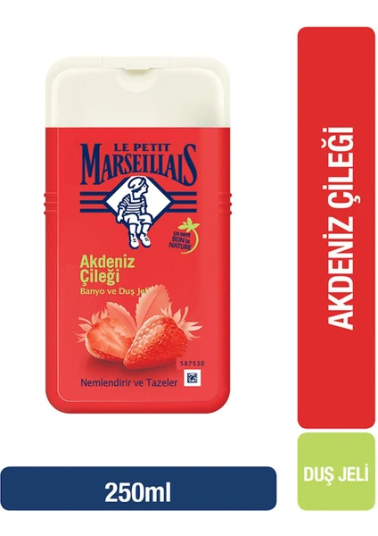 Le Petit Marseillais  Le Petit Marseillais Akdeniz Çileği Duş Jeli 250 Ml  Duş Jeli