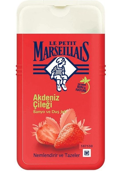 Le Petit Marseillais  Le Petit Marseillais Akdeniz Çileği Duş Jeli 250 Ml  Duş Jeli