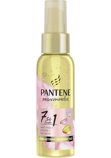 Pantene Pro-V Miracles Saç Bakım Yağı Purelift 7'Si 1 Arada 100 Ml Saç Serum Ve Yağı fiyatları