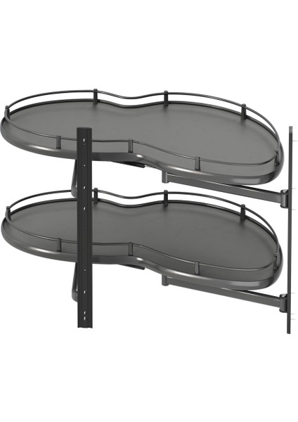 Antrasit Döner Tablalı Körköşe Mekanizması S-3013-A - Ücretsiz Kargo