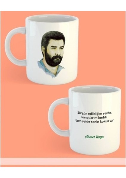 Ahmet Kaya 5 -Porselen Kupa