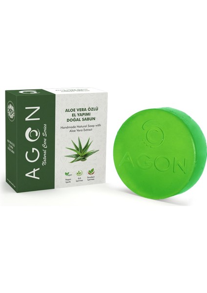 Aloe Vera Özlü El Yapımı Doğal Sabun 100 Gr