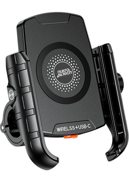 Sf Plus Wireless Şarjlı ve Type C Girişli Motosiklet Telefon Tutucu modelleri