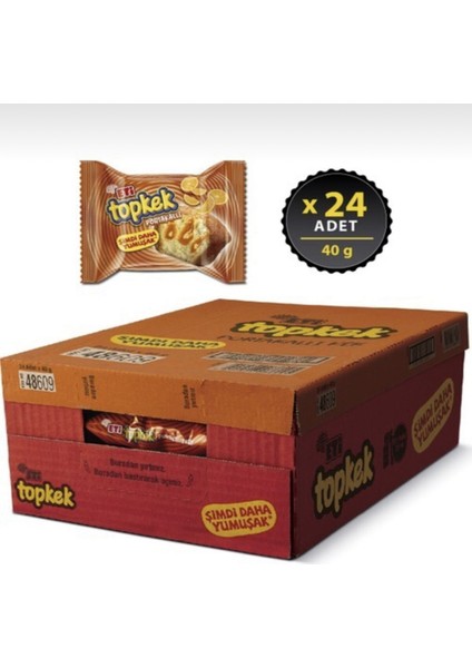 Topkek Portakallı 24 x 40 gr