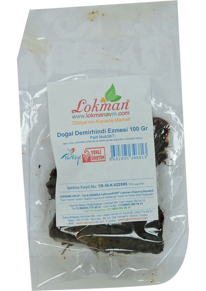 Demirhindi Ezmesi 100 gr fiyatları