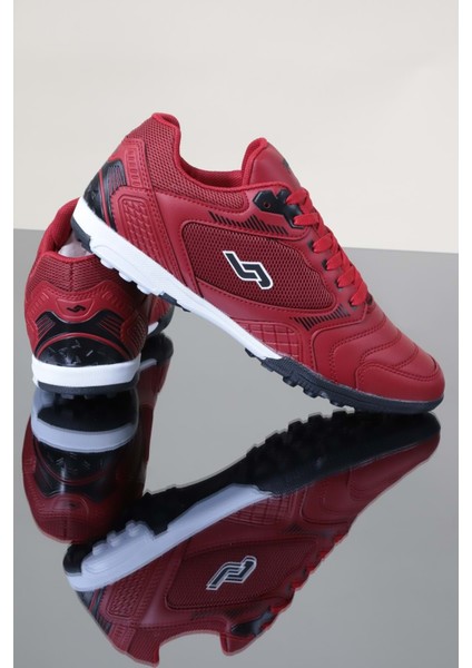 Konfores 1144-26621 Halı Saha Futbol Ayakkabısı - NKT01144-KIRMIZI-43