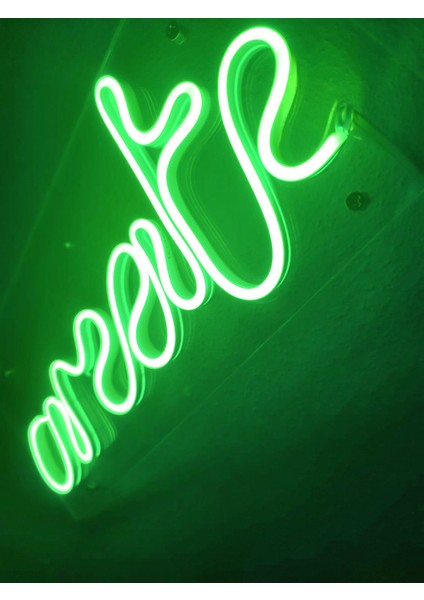 Create Neon Şekiller Işaret Neon LED Dekoratif Duvar Aydınlatması Neon Duvar Yazısı