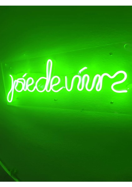 Joie De Vivre Neon Şekiller Işaret Neon LED Dekoratif Duvar Aydınlatması Neon Duvar Yazısı