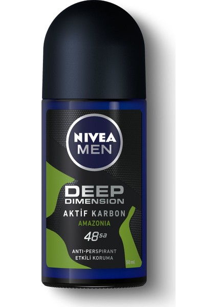 Men Deep Dimension Amazonia Roll-On Deodorant 50 ml