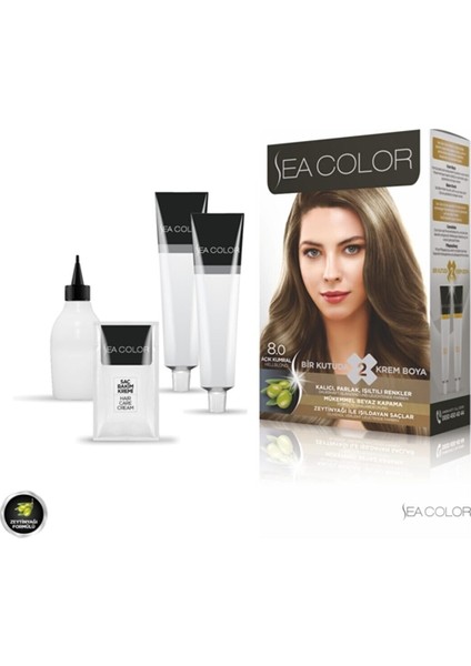 8.0 Açık Kumral Set Boya