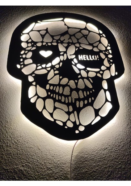Kuru Kafa LED Işıklı Tablo