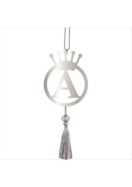 A Harfi Tasarım Çift Taraflı A Yazılı Harf Pleksi Araba Dikiz Aynası Süsü