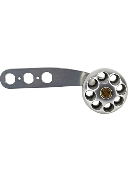 Reel Handle H-60 Silver Knob