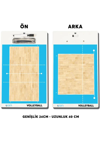 Scucs Voleybol Taktik Tahtası Scx 1303