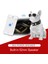 CH-M10 Bulldog Şekli Stereo Kablosuz Bluetooth Hoparlör Tf Kart / U Disk / Fm - Beyaz (Yurt Dışından) 4