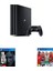 Playstation 4 Ps4 Pro 1 Tb - Garantili - Teşhir Ürünü+ Pes 21 + Last Of Us Part 2 Cdlı 1