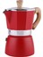 Klasik Stovetop Espresso Maker Espresso Kupası Moka Pot Kırmızı 300ML (Yurt Dışından) 1