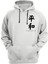 Peace Yazılı Çift Baskılı 3 Ipl. Şardonlu %100 Pamuk, Içi Polar, Çok Kalın Sweatshirt 2