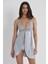 Saten Dantelli Gecelik - 632 1
